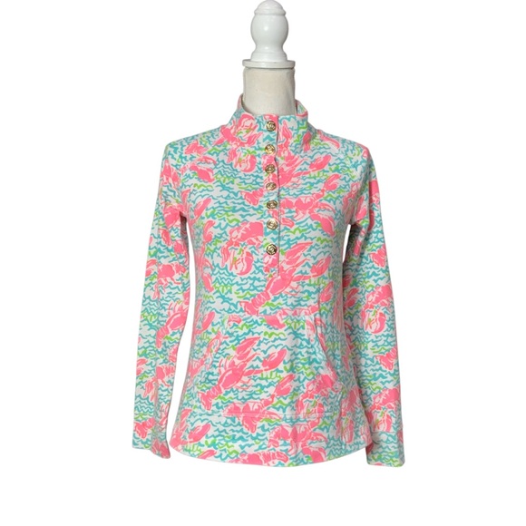 Make a Splash with the Lilly Pulitzer "Lobstah Roll" Captain Popover! Size XS - Picture 1 of 7